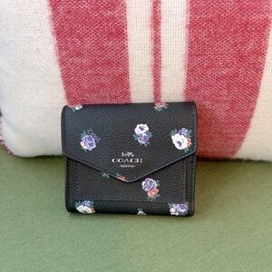 Coach Wallet with Floral Print